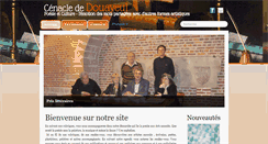 Desktop Screenshot of cenacle-douayeul.com